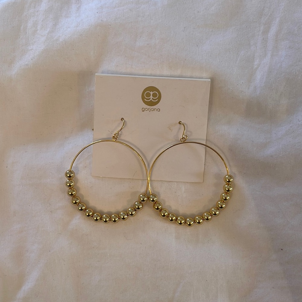Gorjana Gold Hoops - NWT